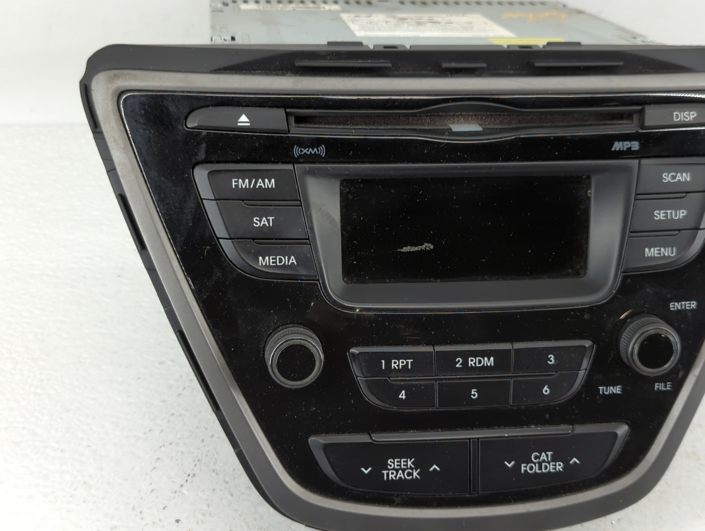 2014-2016 Hyundai Elantra Radio AM FM Cd Player Receiver Replacement P/N:96170-3X156GU Fits Fits 2014 2015 2016 OEM Used Aut
