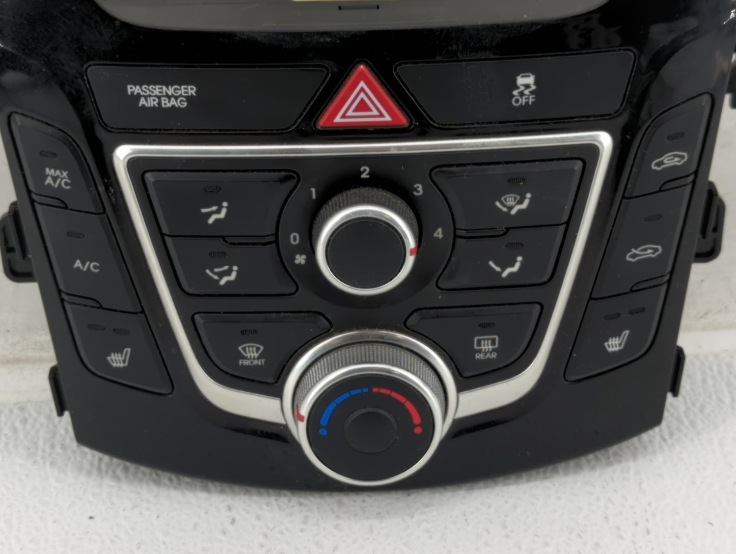 2016-2017 Hyundai Elantra Climate Control Module Temperature AC/Heater Replacement P/N:97250-A5202GU 97250-3XCD1 Fits OEM Us
