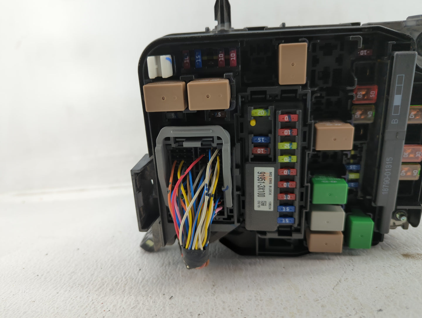 2014-2016 Hyundai Elantra Fusebox Fuse Box Panel Relay Module P/N:91951-3X710 912013Y060, 91951-3X100 Fits Fits 2014 2015 20