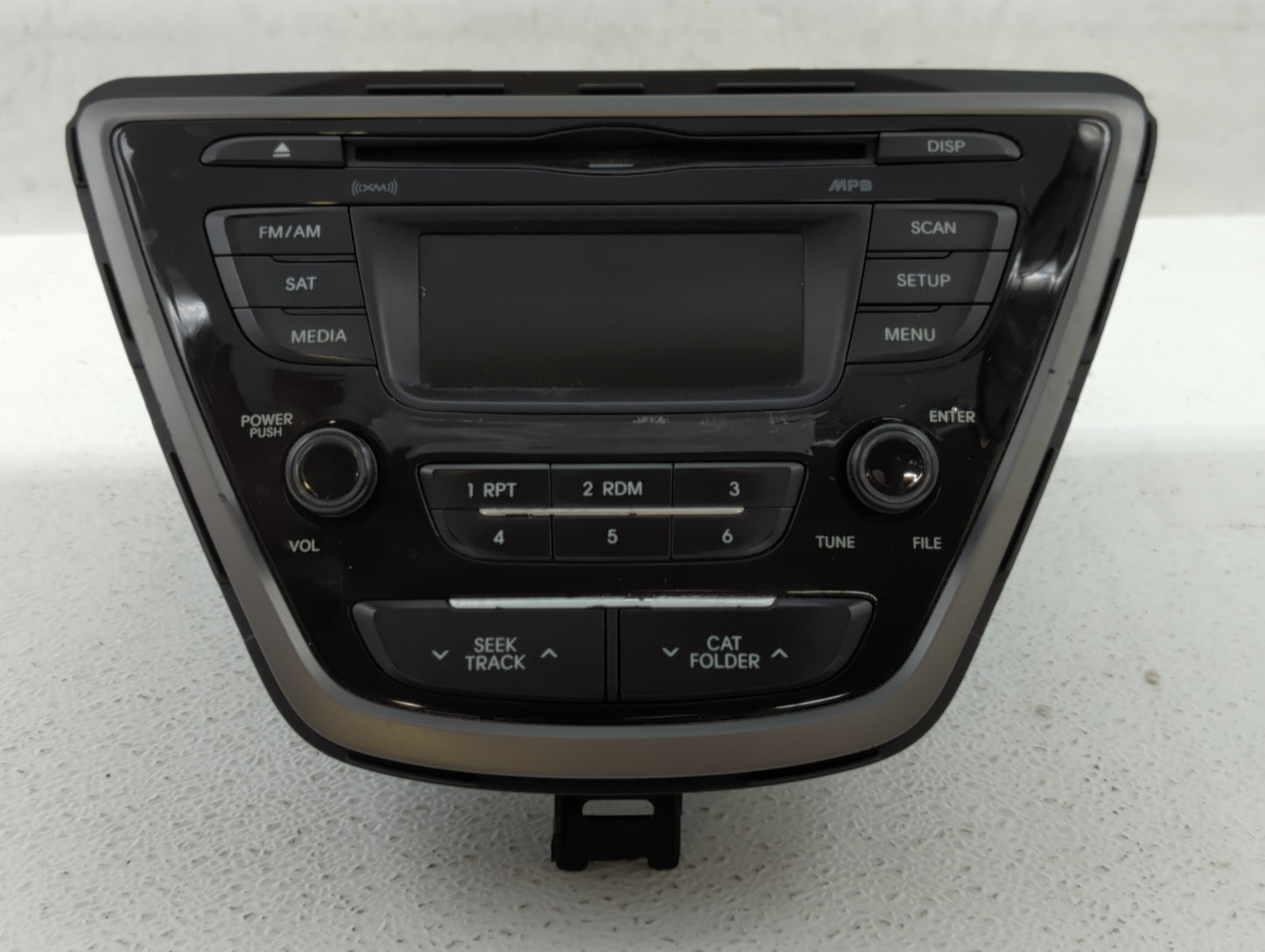 2014-2016 Hyundai Elantra Radio AM FM Cd Player Receiver Replacement P/N:96170-3X156GU Fits Fits 2014 2015 2016 OEM Used Aut