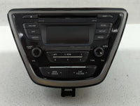 2014-2016 Hyundai Elantra Radio AM FM Cd Player Receiver Replacement P/N:96170-3X156GU Fits Fits 2014 2015 2016 OEM Used Aut