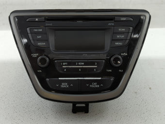 compare product 2014-2016 Hyundai Elantra Radio AM FM Cd Player Receiver Replacement P/N:96170-3X156GU Fits Fits 2014 2015 2016 OEM Used Auto Parts