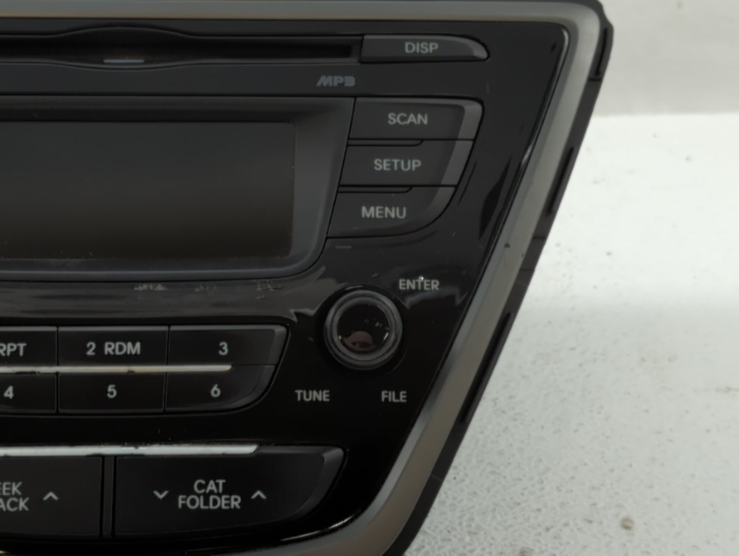 2014-2016 Hyundai Elantra Radio AM FM Cd Player Receiver Replacement P/N:96170-3X156GU Fits Fits 2014 2015 2016 OEM Used Aut