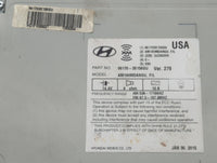 2014-2016 Hyundai Elantra Radio AM FM Cd Player Receiver Replacement P/N:96170-3X156GU Fits Fits 2014 2015 2016 OEM Used Aut
