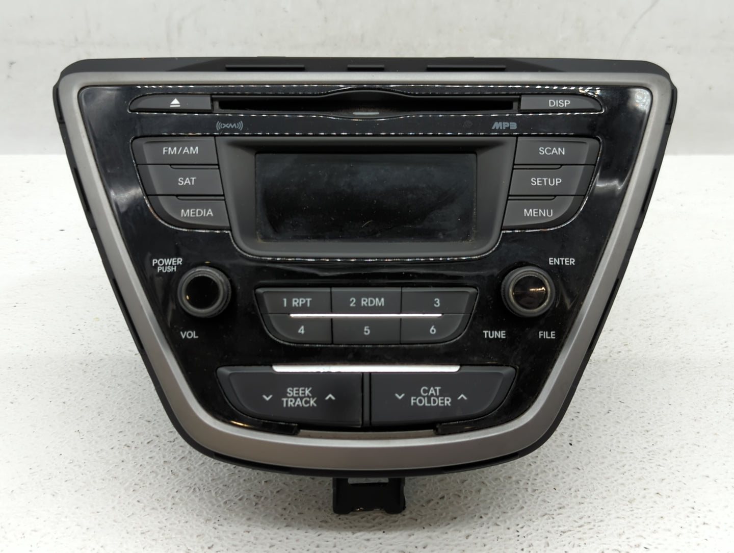 2014-2016 Hyundai Elantra Am Fm Cd Player Radio Receiver - Oemusedautoparts1.com