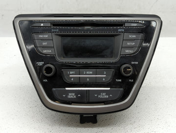 2014-2016 Hyundai Elantra Am Fm Cd Player Radio Receiver - Oemusedautoparts1.com