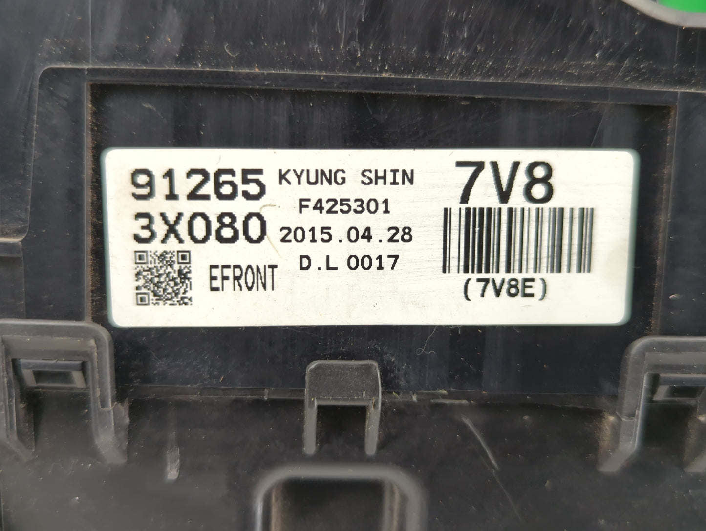 2014-2016 Hyundai Elantra Fusebox Fuse Box Panel Relay Module P/N:91265-3X080 91951-3X100 Fits Fits 2014 2015 2016 OEM Used 