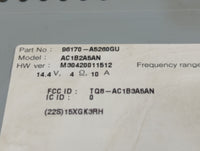 2016-2017 Hyundai Elantra Radio AM FM Cd Player Receiver Replacement P/N:96170-A5260GU Fits Fits 2016 2017 OEM Used Auto Par