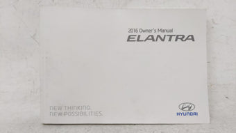 compare product 2016 Hyundai Elantra Owners Manual Book Guide OEM Used Auto Parts