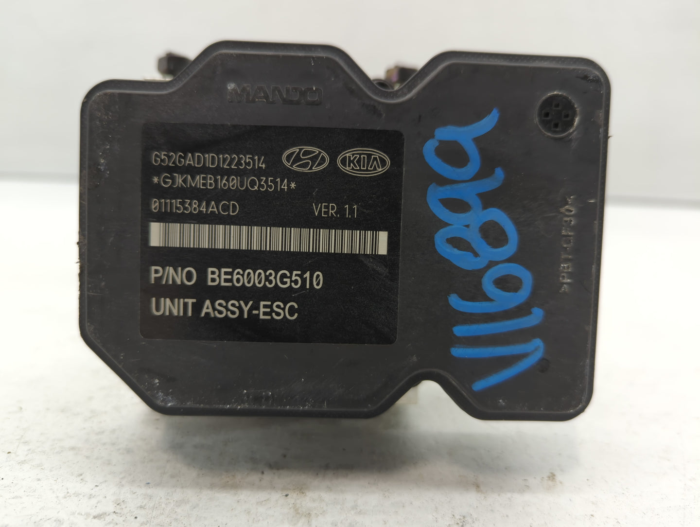 2014-2016 Hyundai Elantra ABS Pump Control Module Replacement P/N:58920-3X630 Fits Fits 2014 2015 2016 OEM Used Auto Parts -