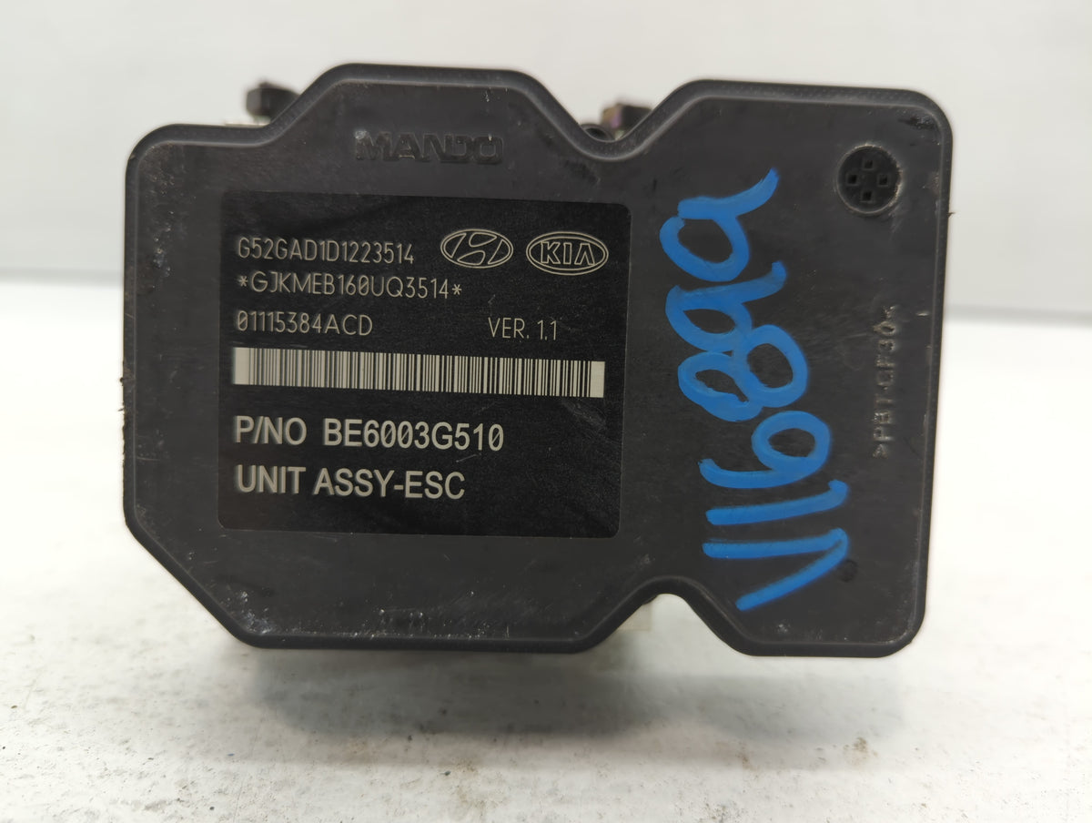 2014-2016 Hyundai Elantra Anti-Lock Brake ABS Pump Module Actuator OEM P/N:58920-3X630 Fits Fits 2014 2015 2016 OEM Used Aut
