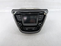 2014-2016 Hyundai Elantra Am Fm Cd Player Radio Receiver 530928 - Oemusedautoparts1.com