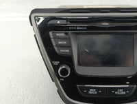 2014-2016 Hyundai Elantra Am Fm Cd Player Radio Receiver - Oemusedautoparts1.com