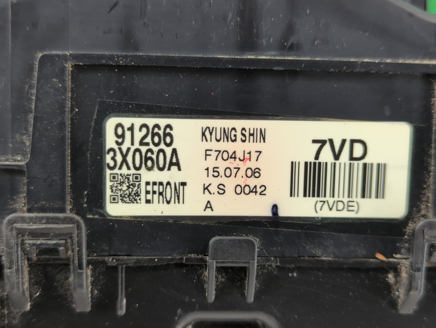 2014-2016 Hyundai Elantra Fusebox Fuse Box Panel Relay Module P/N:91266-3X060A Fits Fits 2014 2015 2016 OEM Used Auto Parts 