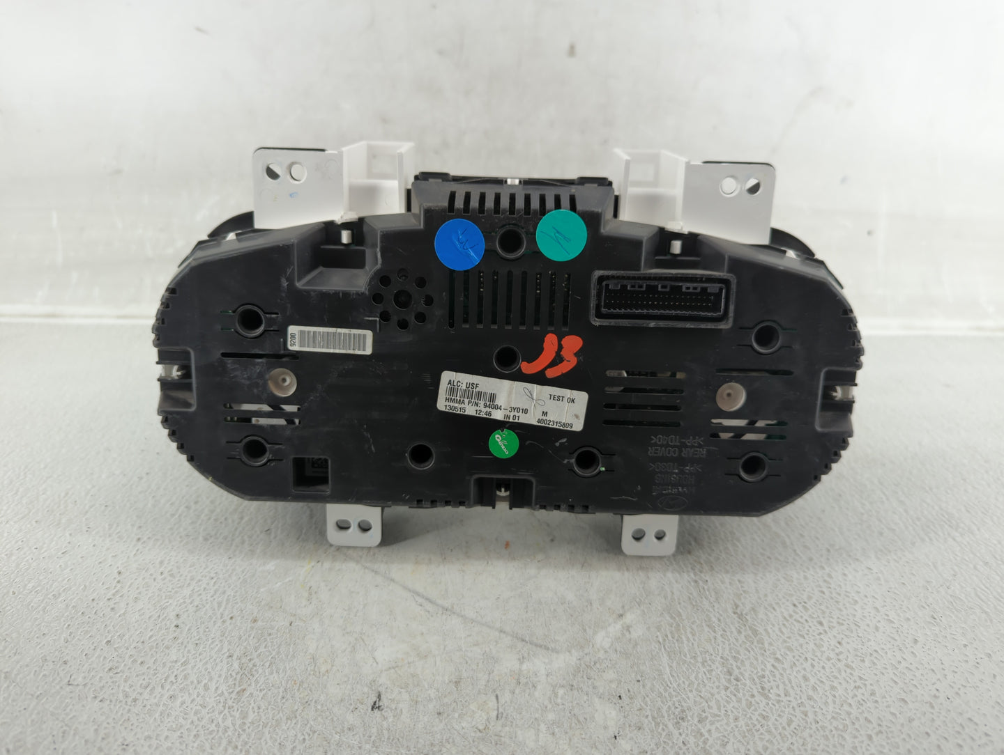 2014-2016 Hyundai Elantra Instrument Cluster Speedometer Gauges P/N:94004-3Y010 Fits Fits 2014 2015 2016 OEM Used Auto Parts