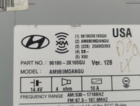 2014-2016 Hyundai Elantra Am Fm Cd Player Radio Receiver - Oemusedautoparts1.com