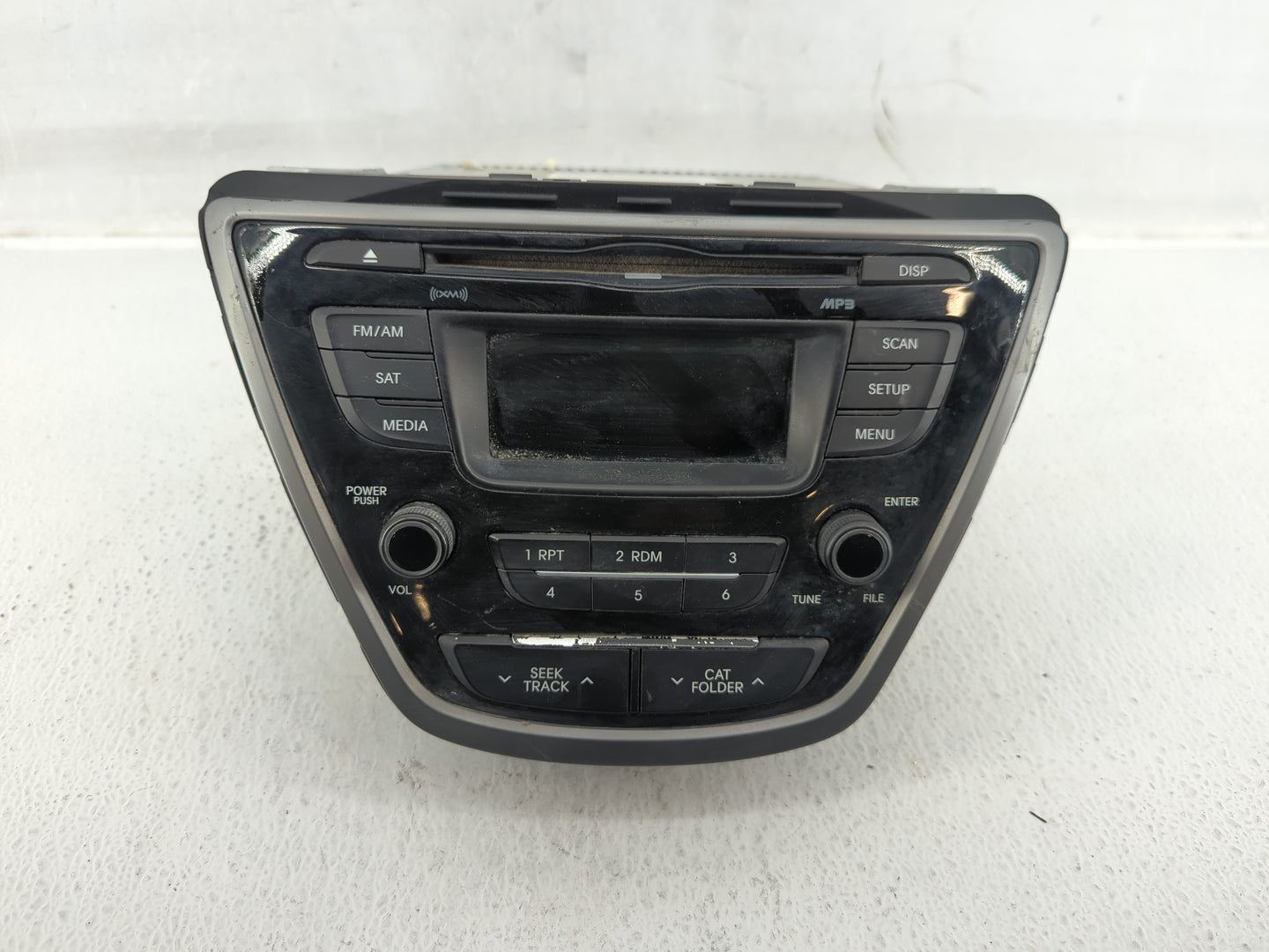 2014-2016 Hyundai Elantra Radio AM FM Cd Player Receiver Replacement P/N:96170-3X156GU 96180-3X165GU Fits Fits 2014 2015 201