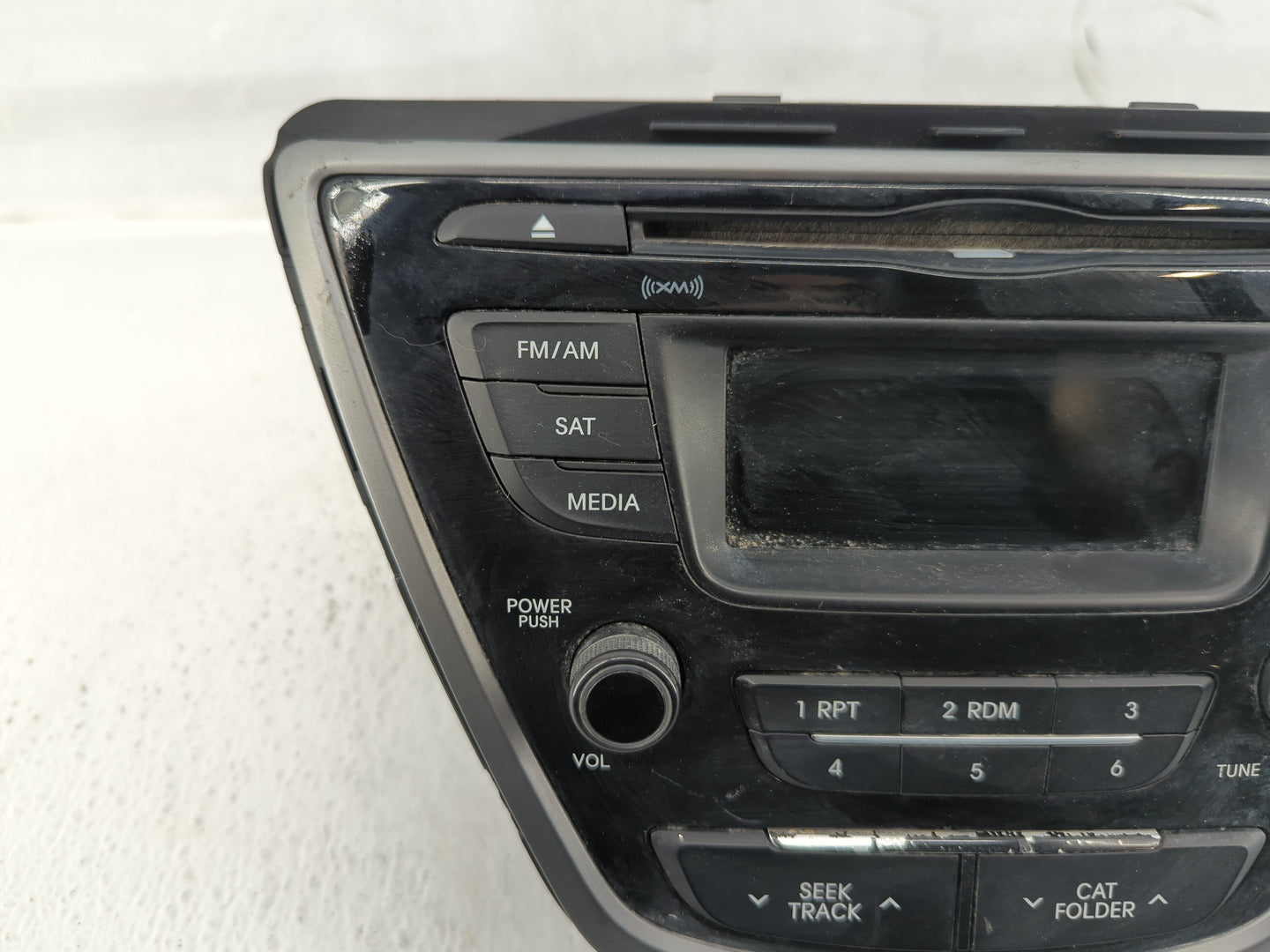 2014-2016 Hyundai Elantra Radio AM FM Cd Player Receiver Replacement P/N:96170-3X156GU 96180-3X165GU Fits Fits 2014 2015 201