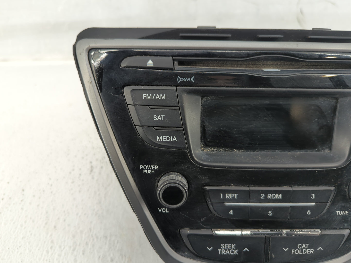 2014-2016 Hyundai Elantra Radio AM FM Cd Player Receiver Replacement P/N:96170-3X156GU 96180-3X165GU Fits Fits 2014 2015 201