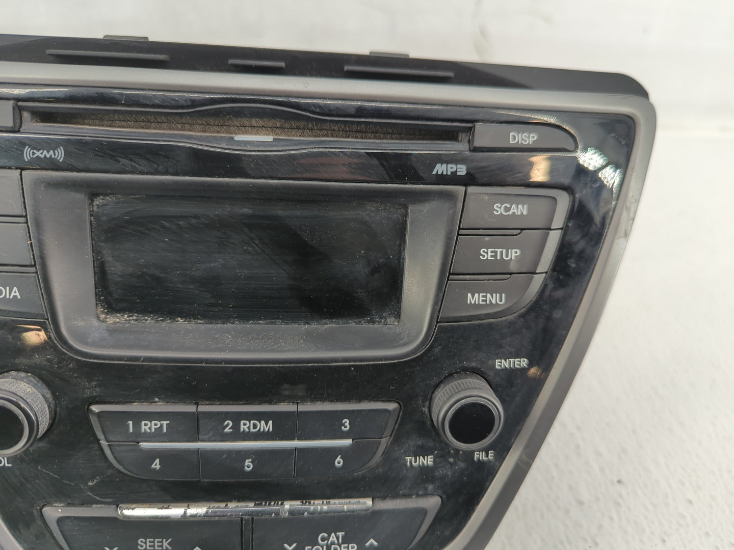 2014-2016 Hyundai Elantra Radio AM FM Cd Player Receiver Replacement P/N:96170-3X156GU 96180-3X165GU Fits Fits 2014 2015 201