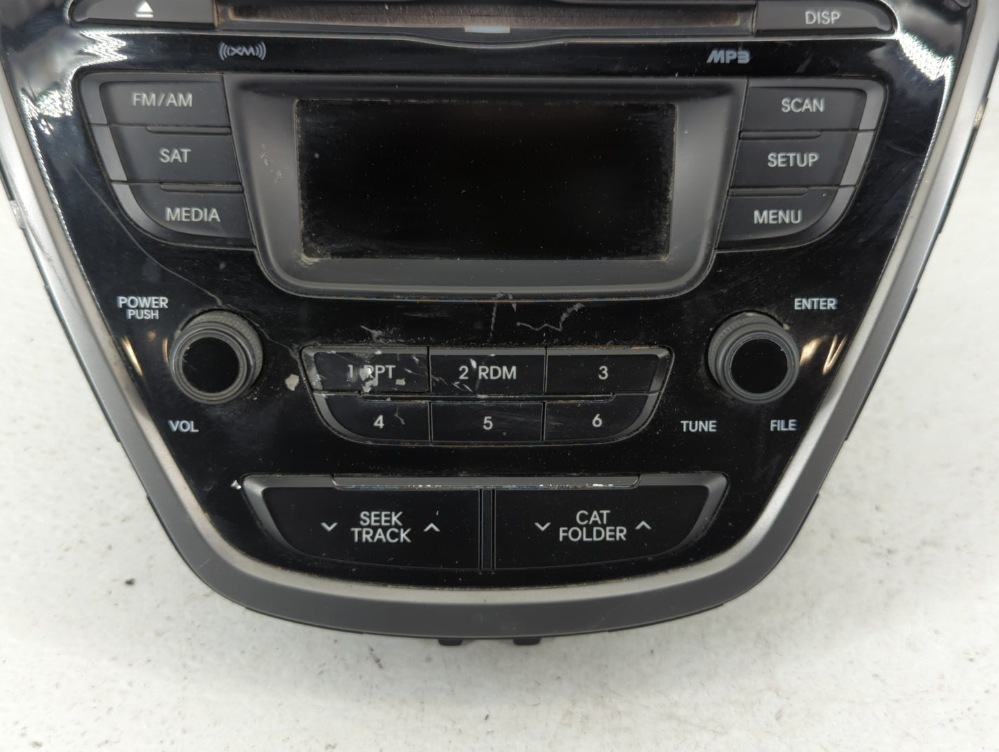2014-2016 Hyundai Elantra Am Fm Cd Player Radio Receiver - Oemusedautoparts1.com