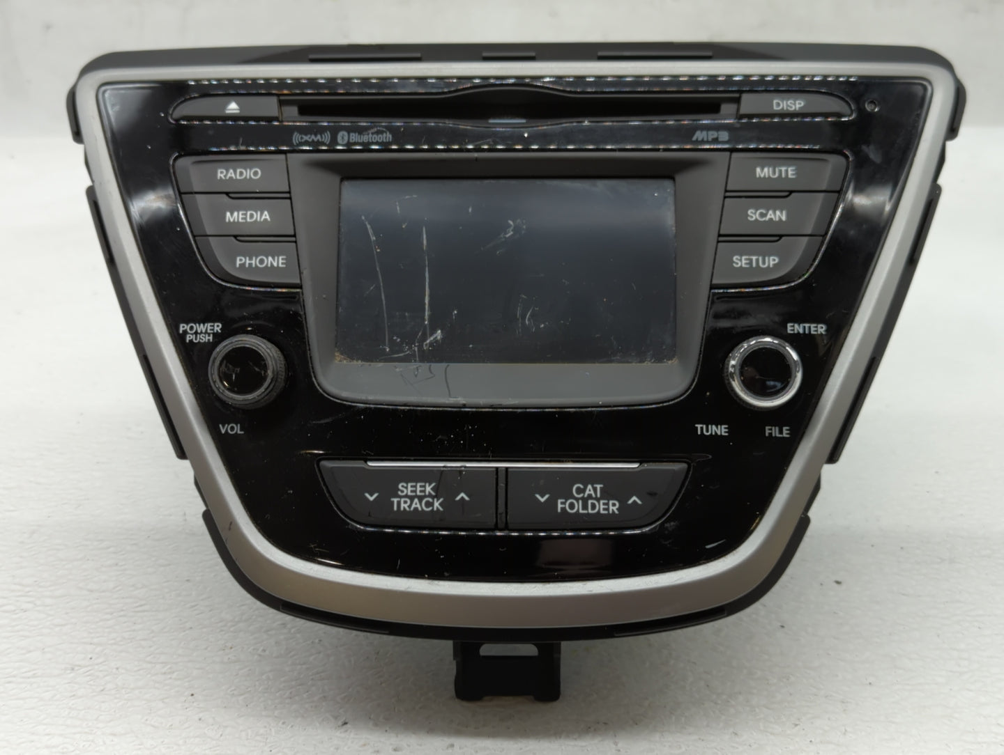 2014-2016 Hyundai Elantra Radio AM FM Cd Player Receiver Replacement P/N:96180-3X175GU Fits Fits 2014 2015 2016 OEM Used Aut