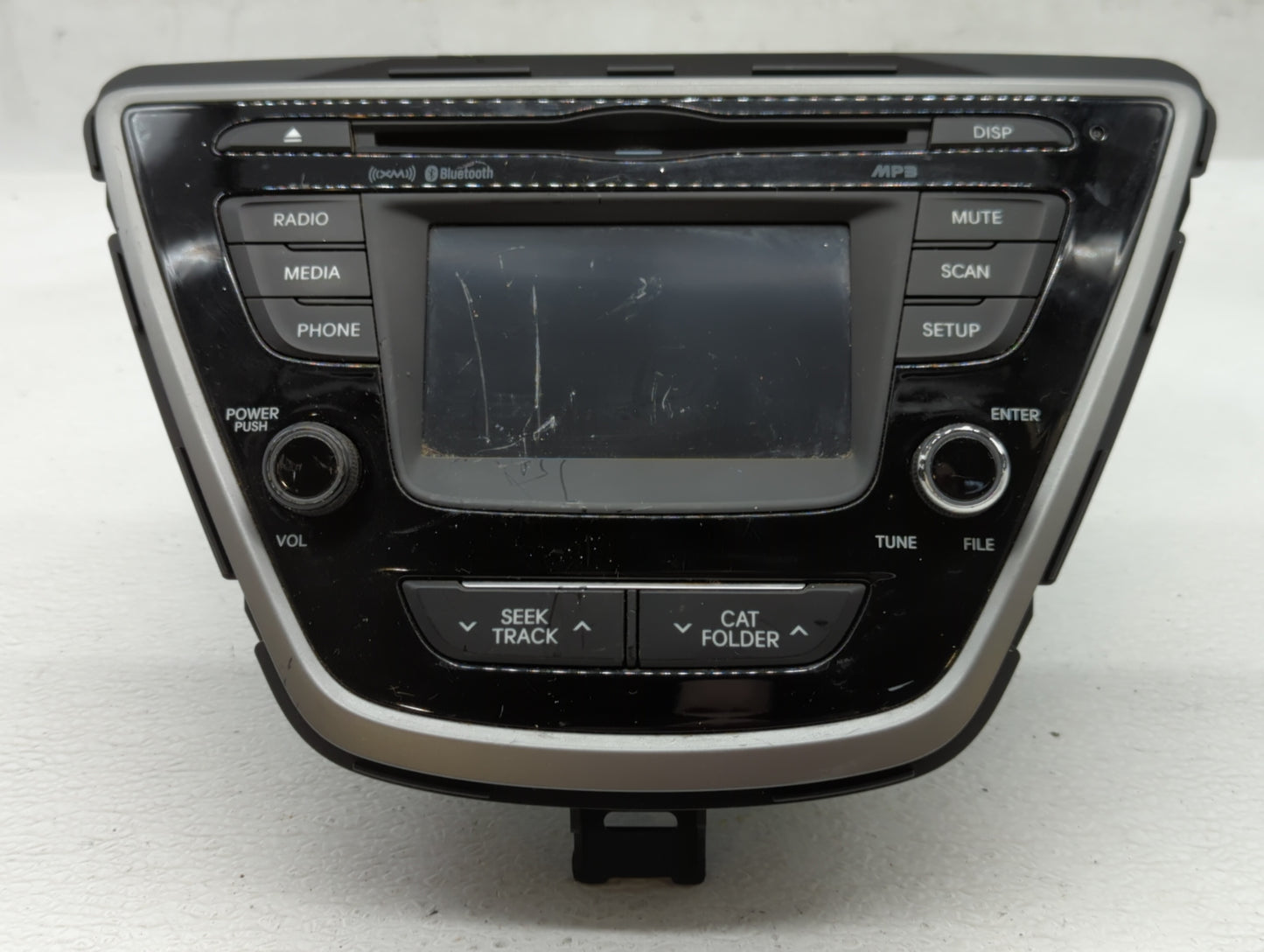 2014-2016 Hyundai Elantra Radio AM FM Cd Player Receiver Replacement P/N:96180-3X175GU Fits Fits 2014 2015 2016 OEM Used Aut