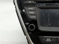 2014-2016 Hyundai Elantra Radio AM FM Cd Player Receiver Replacement P/N:96180-3X175GU Fits Fits 2014 2015 2016 OEM Used Aut