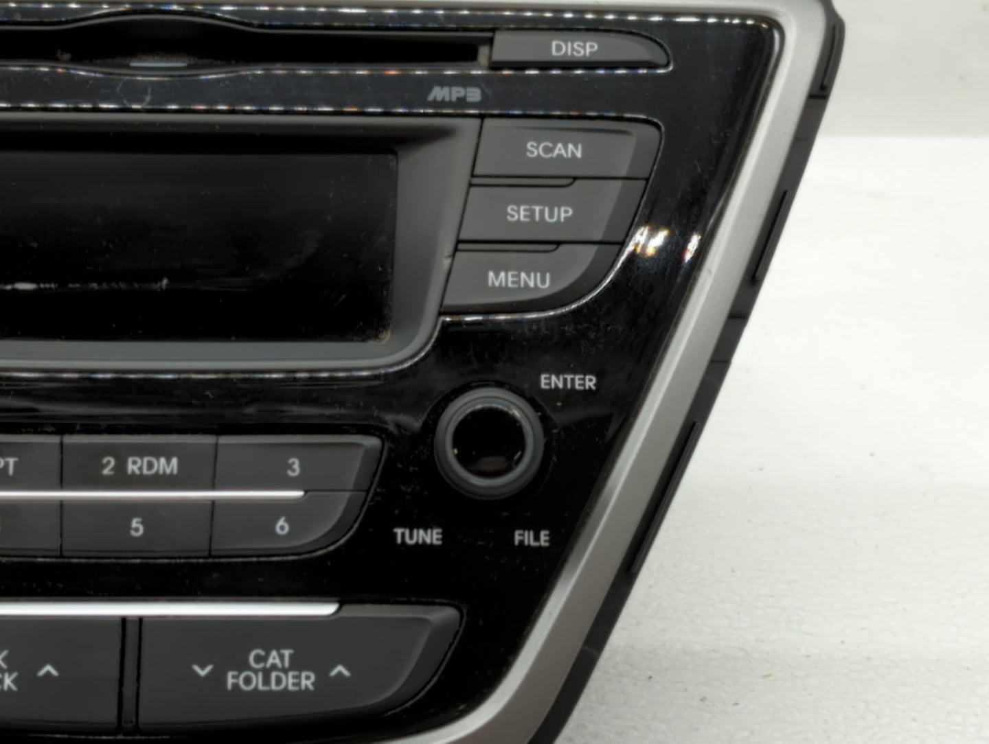 2014-2016 Hyundai Elantra Radio AM FM Cd Player Receiver Replacement P/N:96170-3X156GU 96180-3X165GU Fits Fits 2014 2015 201
