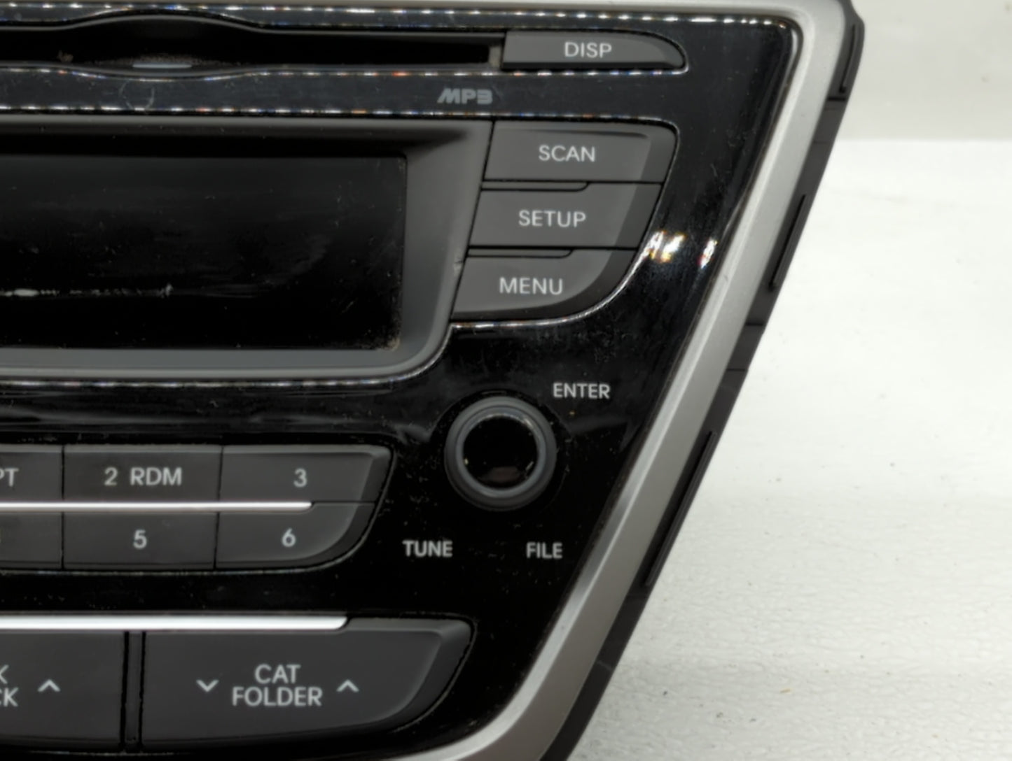 2014-2016 Hyundai Elantra Radio AM FM Cd Player Receiver Replacement P/N:96170-3X156GU 96180-3X165GU Fits Fits 2014 2015 201