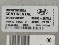 2014-2016 Hyundai Elantra PCM Engine Control Computer ECU ECM PCU OEM P/N:39102-2EML6 Fits Fits 2014 2015 2016 OEM Used Auto
