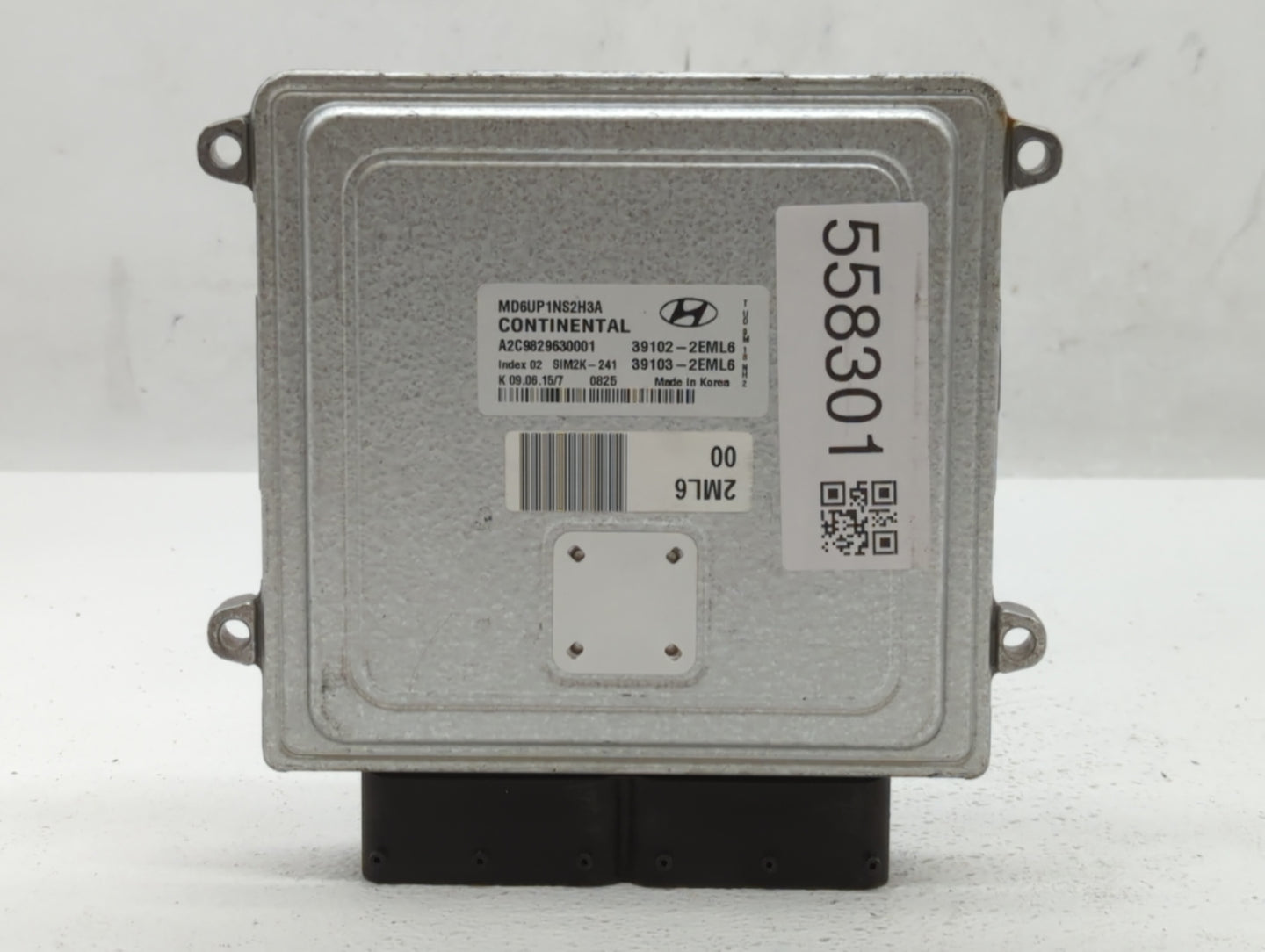 2014-2016 Hyundai Elantra PCM Engine Control Computer ECU ECM PCU OEM P/N:39102-2EML6 Fits Fits 2014 2015 2016 OEM Used Auto