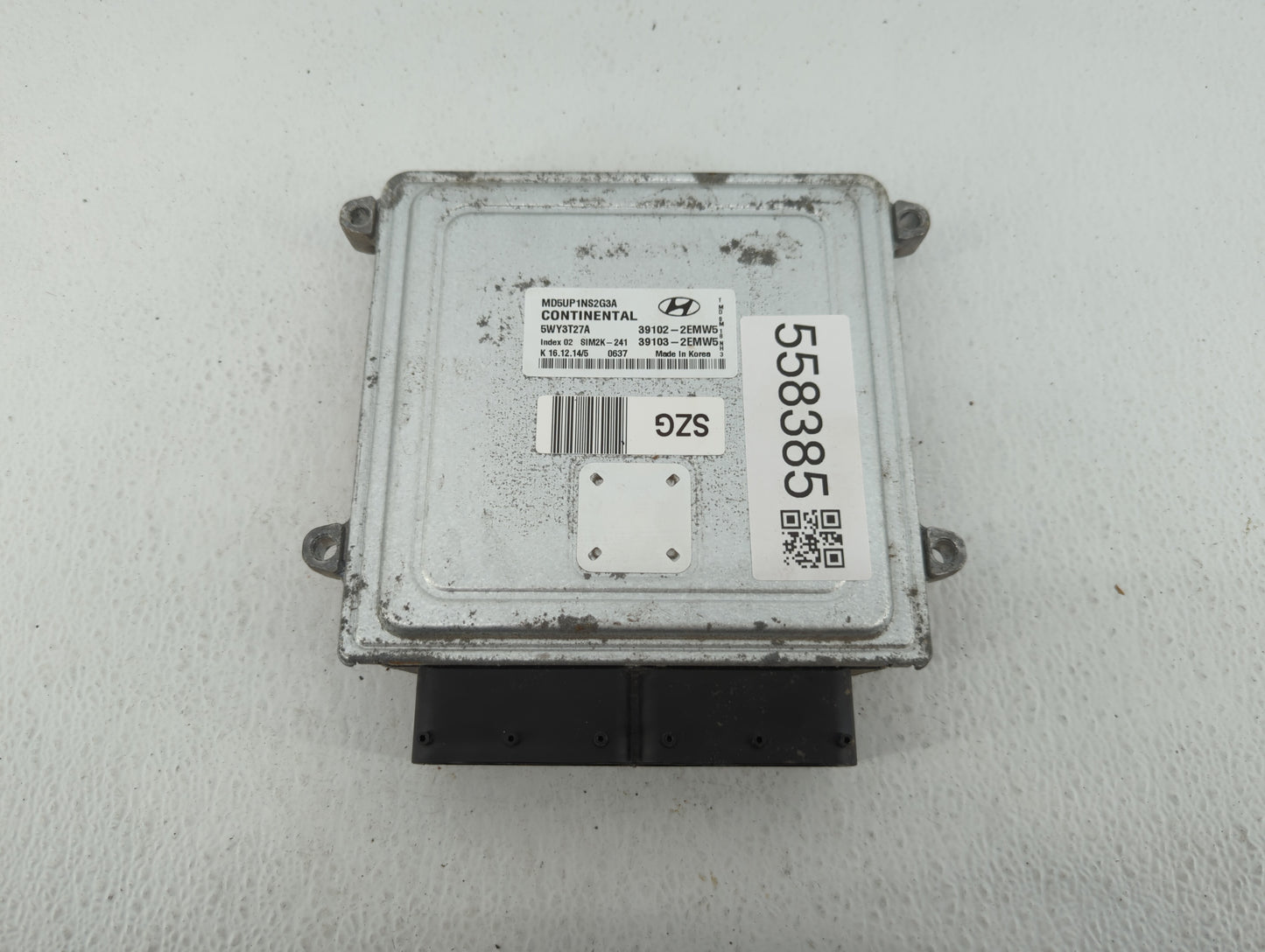 2014-2016 Hyundai Elantra PCM Engine Control Computer ECU ECM PCU OEM P/N:39102-2EMW5 39102-2EMB6 Fits Fits 2014 2015 2016 O