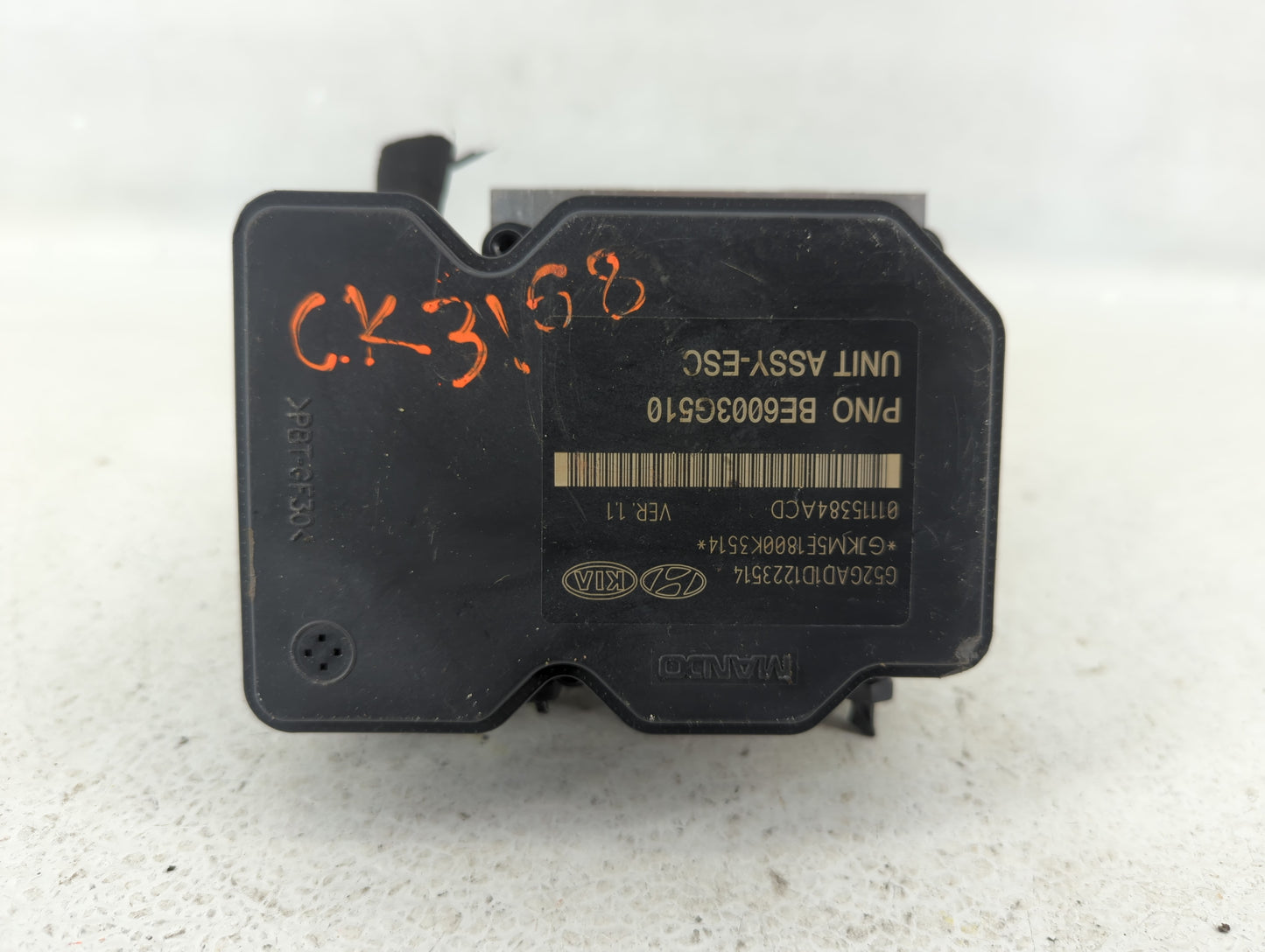 2014-2016 Hyundai Elantra ABS Pump Control Module Replacement P/N:58920-3X630 Fits Fits 2014 2015 2016 OEM Used Auto Parts -