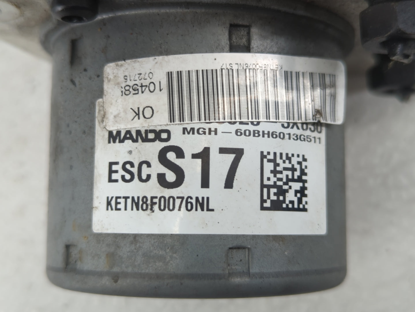 2014-2016 Hyundai Elantra ABS Pump Control Module Replacement P/N:58920-3X630 Fits Fits 2014 2015 2016 OEM Used Auto Parts -