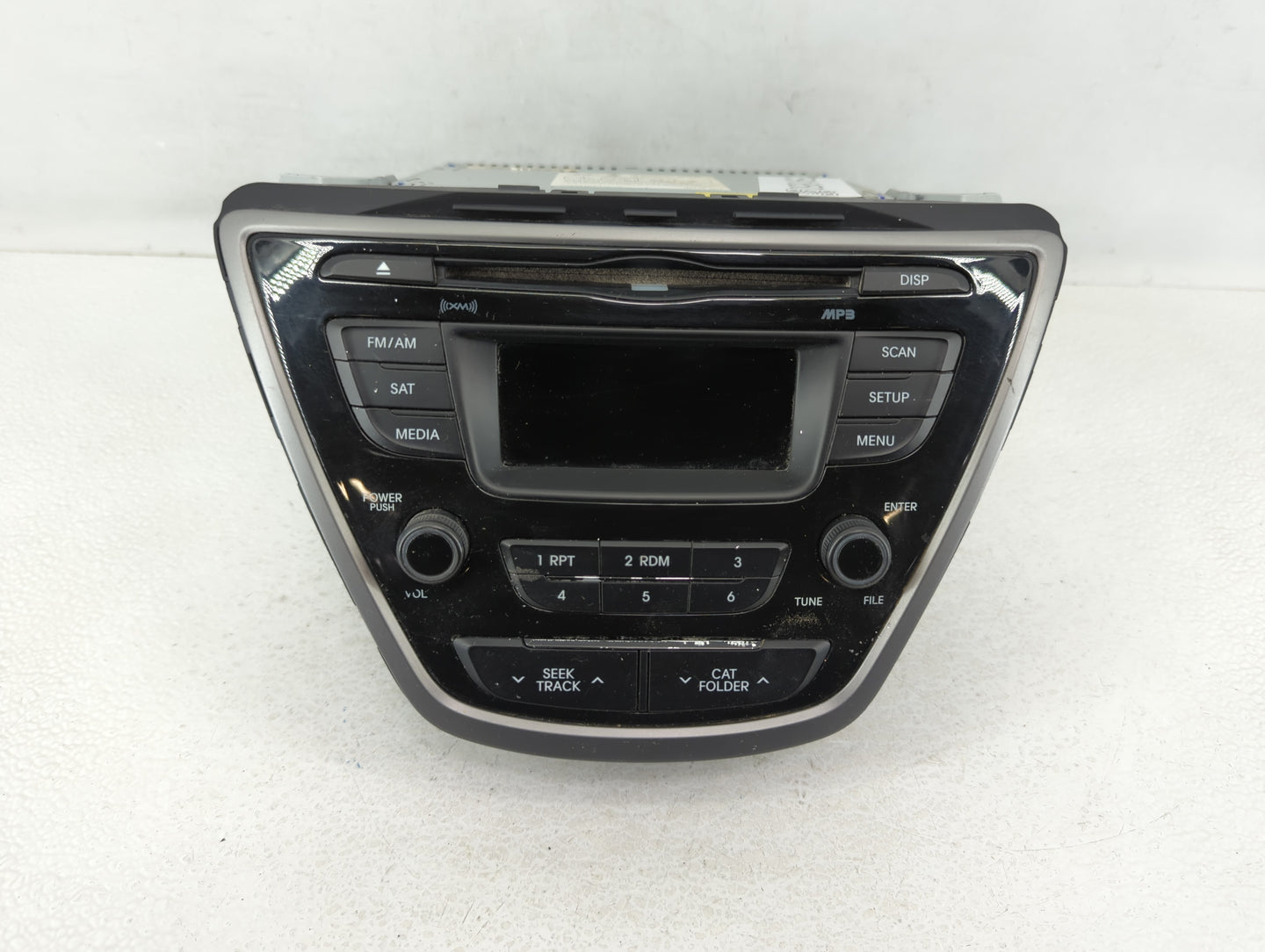 2014-2016 Hyundai Elantra Am Fm Cd Player Radio Receiver - Oemusedautoparts1.com