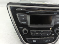 2014-2016 Hyundai Elantra Am Fm Cd Player Radio Receiver 591850 - Oemusedautoparts1.com