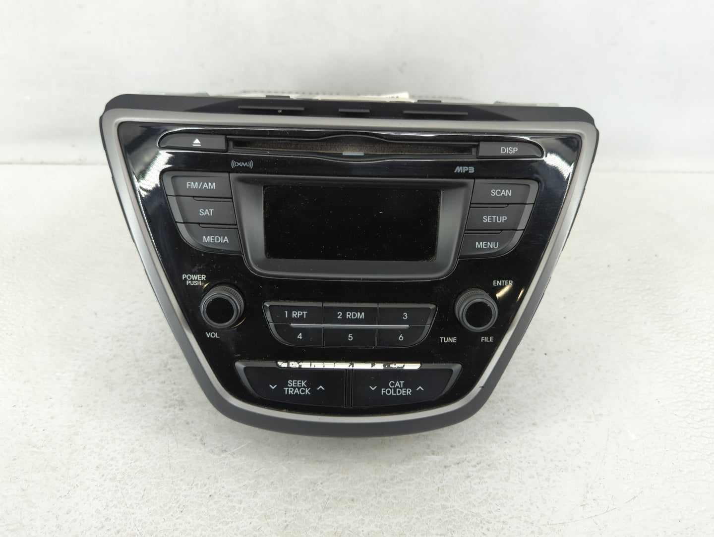 2014-2016 Hyundai Elantra Radio AM FM Cd Player Receiver Replacement P/N:96170-3X156GU Fits Fits 2014 2015 2016 OEM Used Aut