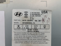 2014-2016 Hyundai Elantra Radio AM FM Cd Player Receiver Replacement P/N:96170-3X156GU Fits Fits 2014 2015 2016 OEM Used Aut