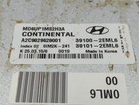 2014-2016 Hyundai Elantra PCM Engine Control Computer ECU ECM PCU OEM P/N:39100-2EML6 39101-2EML6 Fits Fits 2014 2015 2016 O