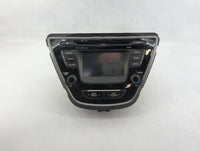 2014-2016 Hyundai Elantra Am Fm Cd Player Radio Receiver 597988 - Oemusedautoparts1.com