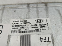 2014-2016 Hyundai Elantra PCM Engine Control Computer ECU ECM PCU OEM P/N:39102-2EMB6 Fits Fits 2014 2015 2016 OEM Used Auto