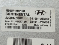2014-2016 Hyundai Elantra PCM Engine Control Computer ECU ECM PCU OEM P/N:39100-2EMB6 Fits Fits 2014 2015 2016 OEM Used Auto