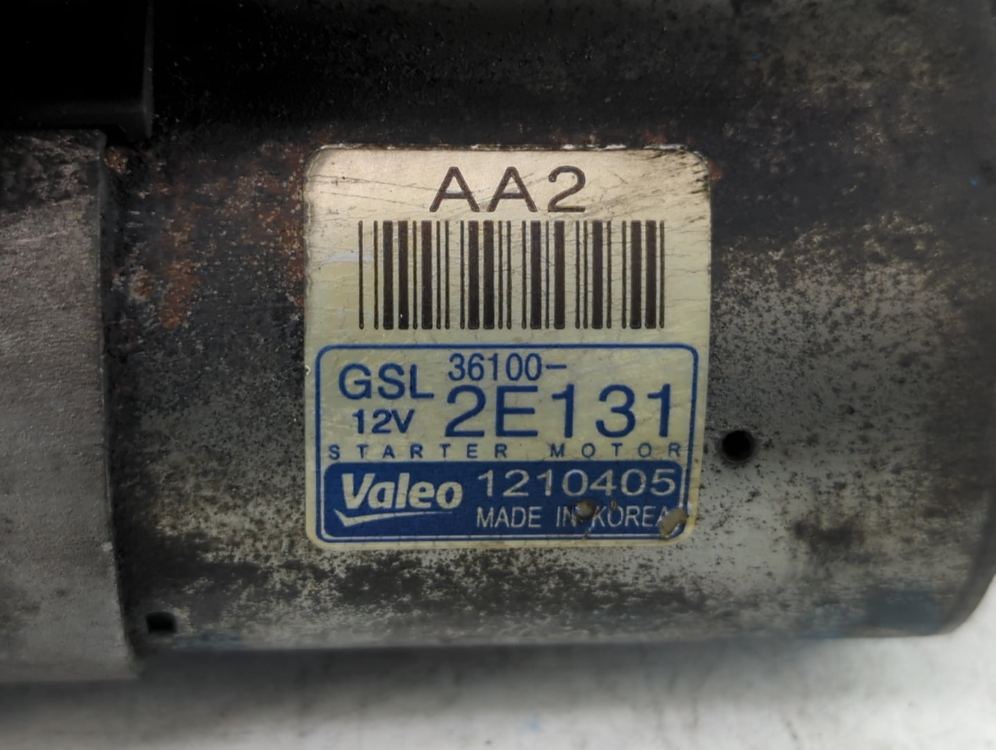 2014-2016 Hyundai Elantra Car Starter Motor Solenoid OEM P/N:36100-2E131 Fits Fits 2014 2015 2016 OEM Used Auto Parts - Oemu