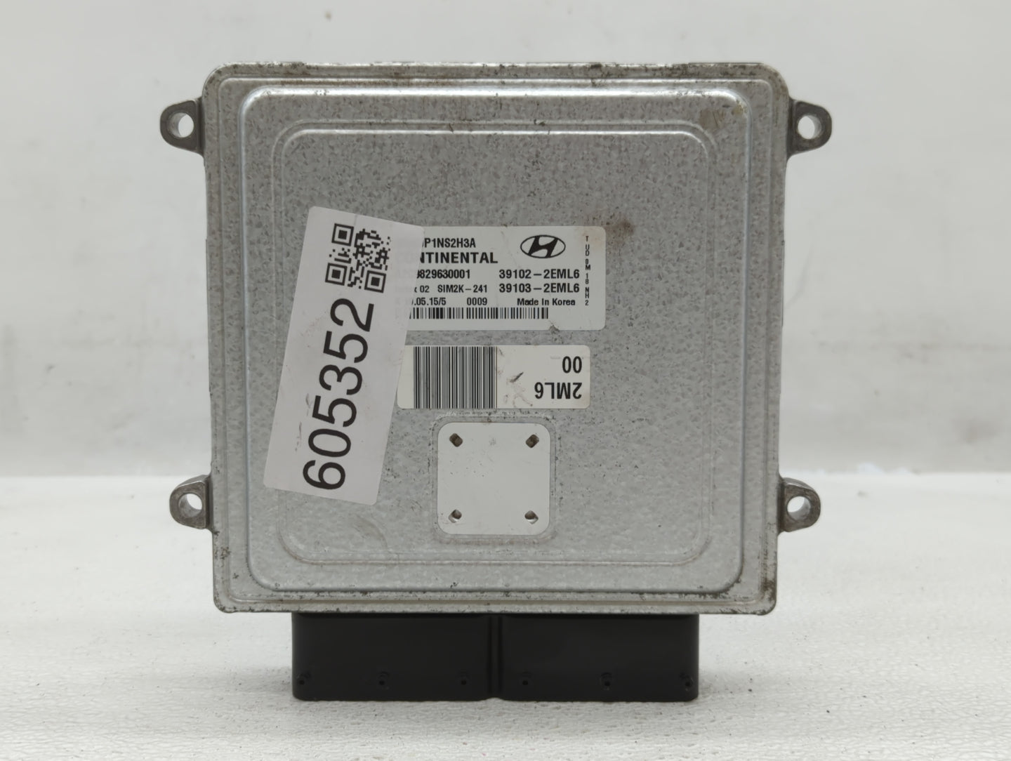 2014-2016 Hyundai Elantra PCM Engine Control Computer ECU ECM PCU OEM P/N:39103-2EML6 39102-2EML6 Fits Fits 2014 2015 2016 O