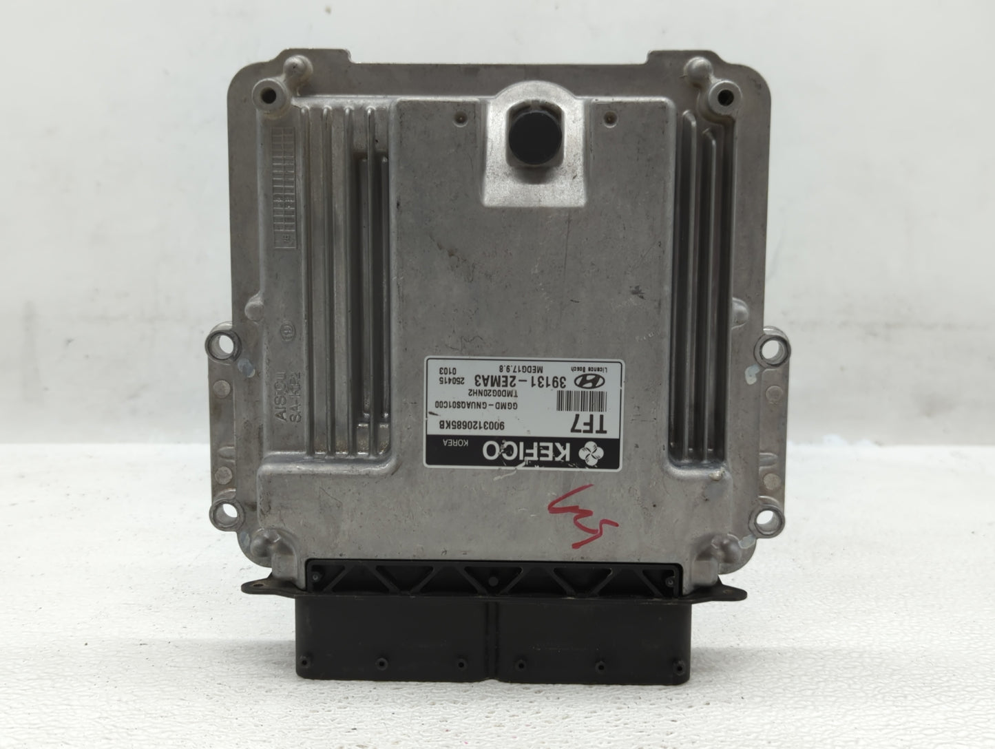 2014-2016 Hyundai Elantra PCM Engine Control Computer ECU ECM PCU OEM P/N:39131-2EMA3 Fits Fits 2014 2015 2016 OEM Used Auto