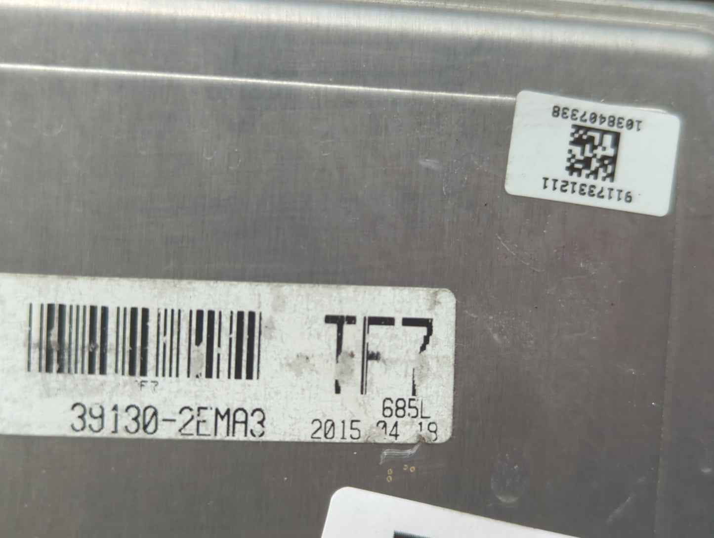 2014-2016 Hyundai Elantra PCM Engine Control Computer ECU ECM PCU OEM P/N:39131-2EMA3 Fits Fits 2014 2015 2016 OEM Used Auto