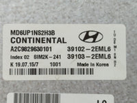 2014-2016 Hyundai Elantra PCM Engine Control Computer ECU ECM PCU OEM P/N:39102-2EML6 Fits Fits 2014 2015 2016 OEM Used Auto
