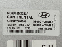 2014-2016 Hyundai Elantra PCM Engine Control Computer ECU ECM PCU OEM P/N:39101-2EMB6 39100-2EMB6 Fits Fits 2014 2015 2016 O