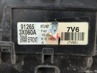 2014-2016 Hyundai Elantra Fusebox Fuse Box Panel Relay Module P/N:912653X060A Fits Fits 2014 2015 2016 OEM Used Auto Parts -